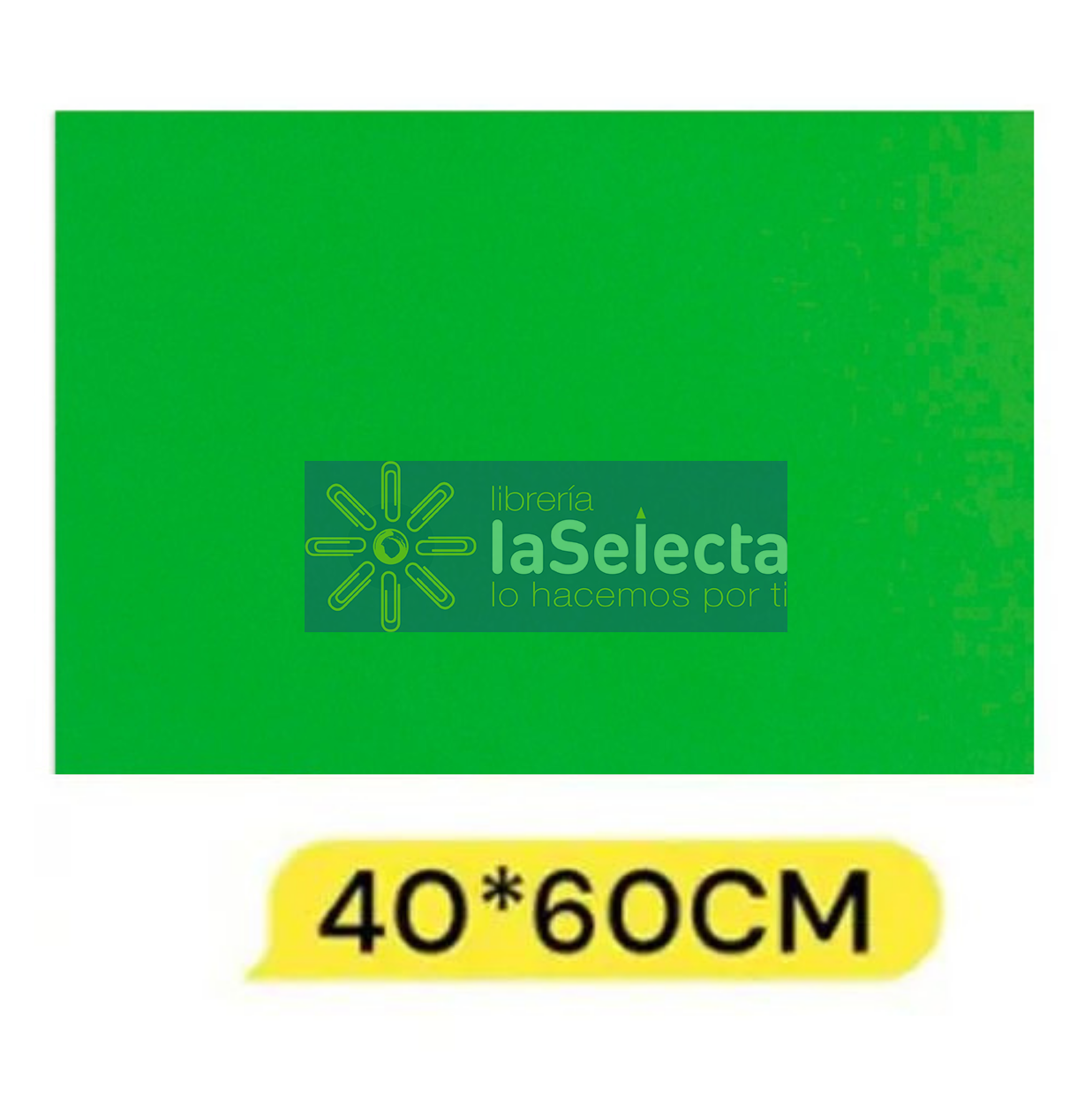 GOMA EVA 60X40 CM 2MM LISA VERDE MEDIO IMPORTADO